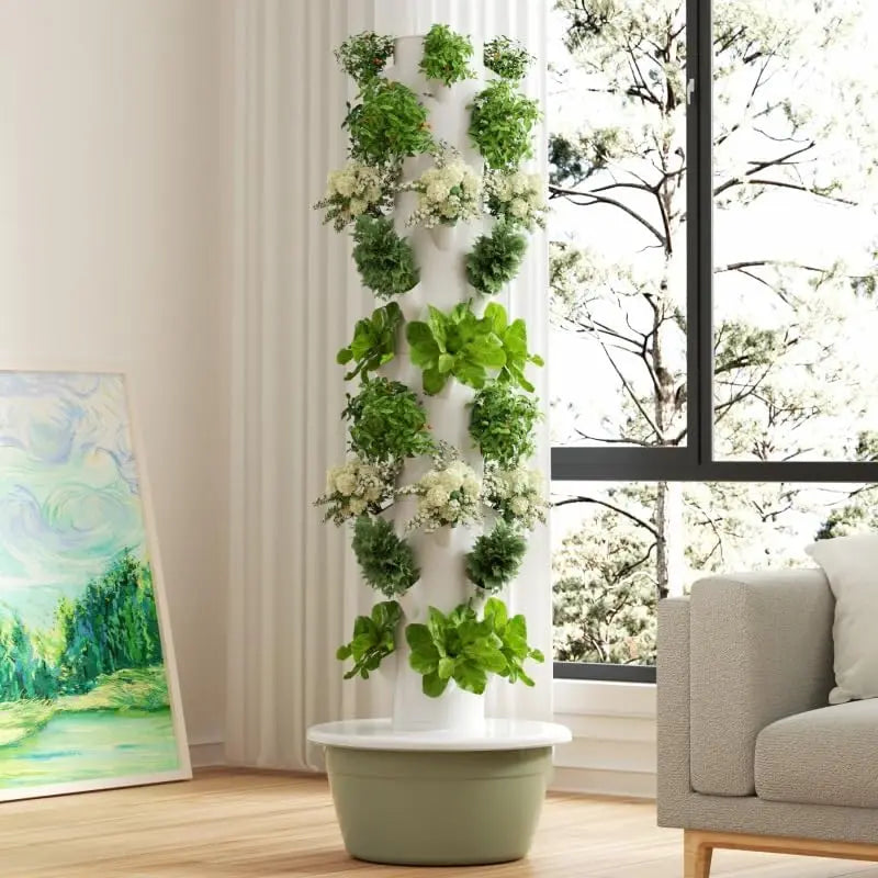 36-Pod Vertical Hydroponic Tower Garden – 9 Layer