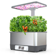 Smart Indoor Hydroponic Garden with LED Grow Light