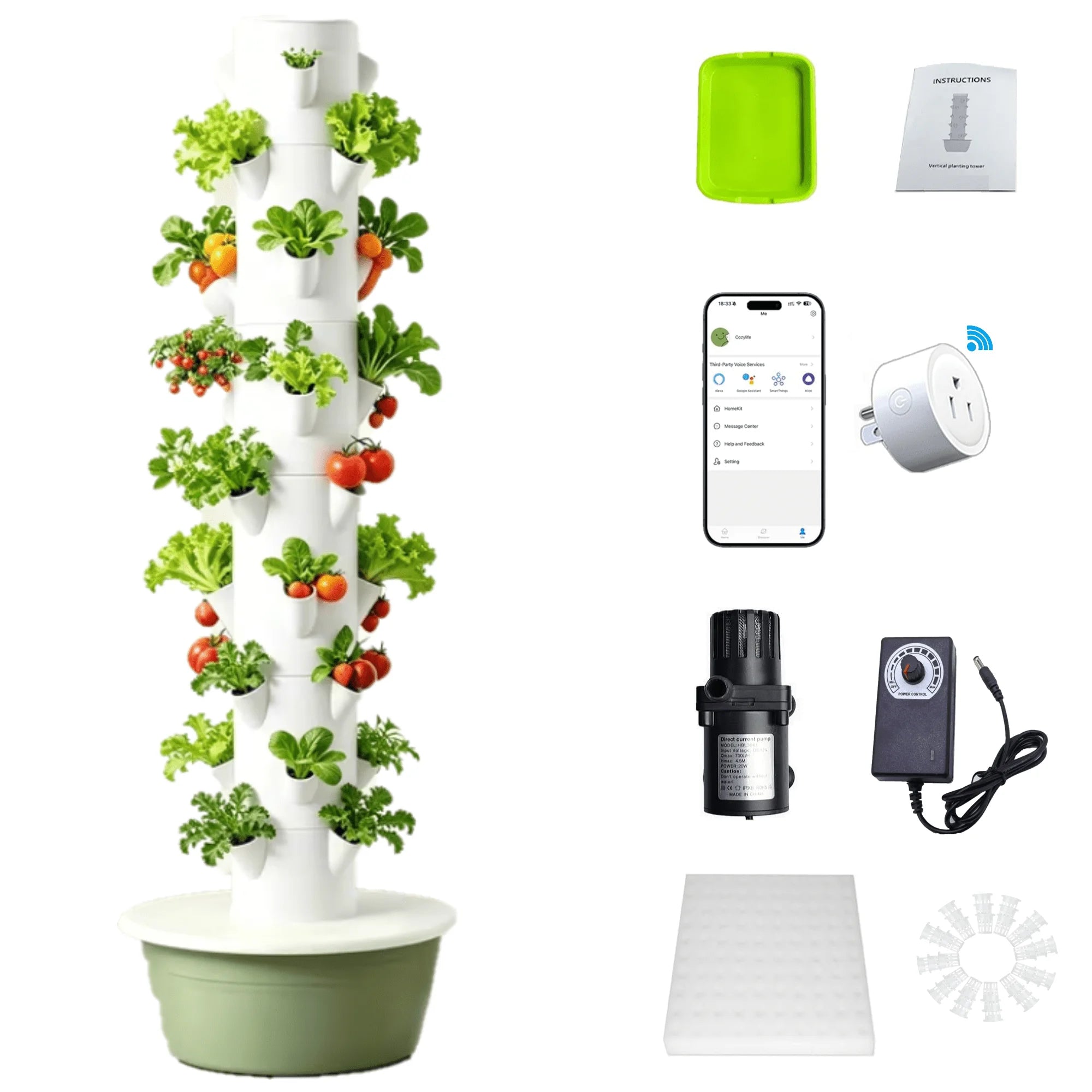 Hydroponic Cultivation Tower