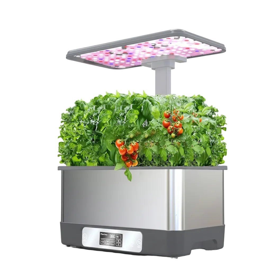 Gardening Box Hydroponics Planter Growing System with LED Grow Light Gardening Planter