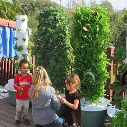 36-Pod Vertical Hydroponic Tower Garden – 9 Layer